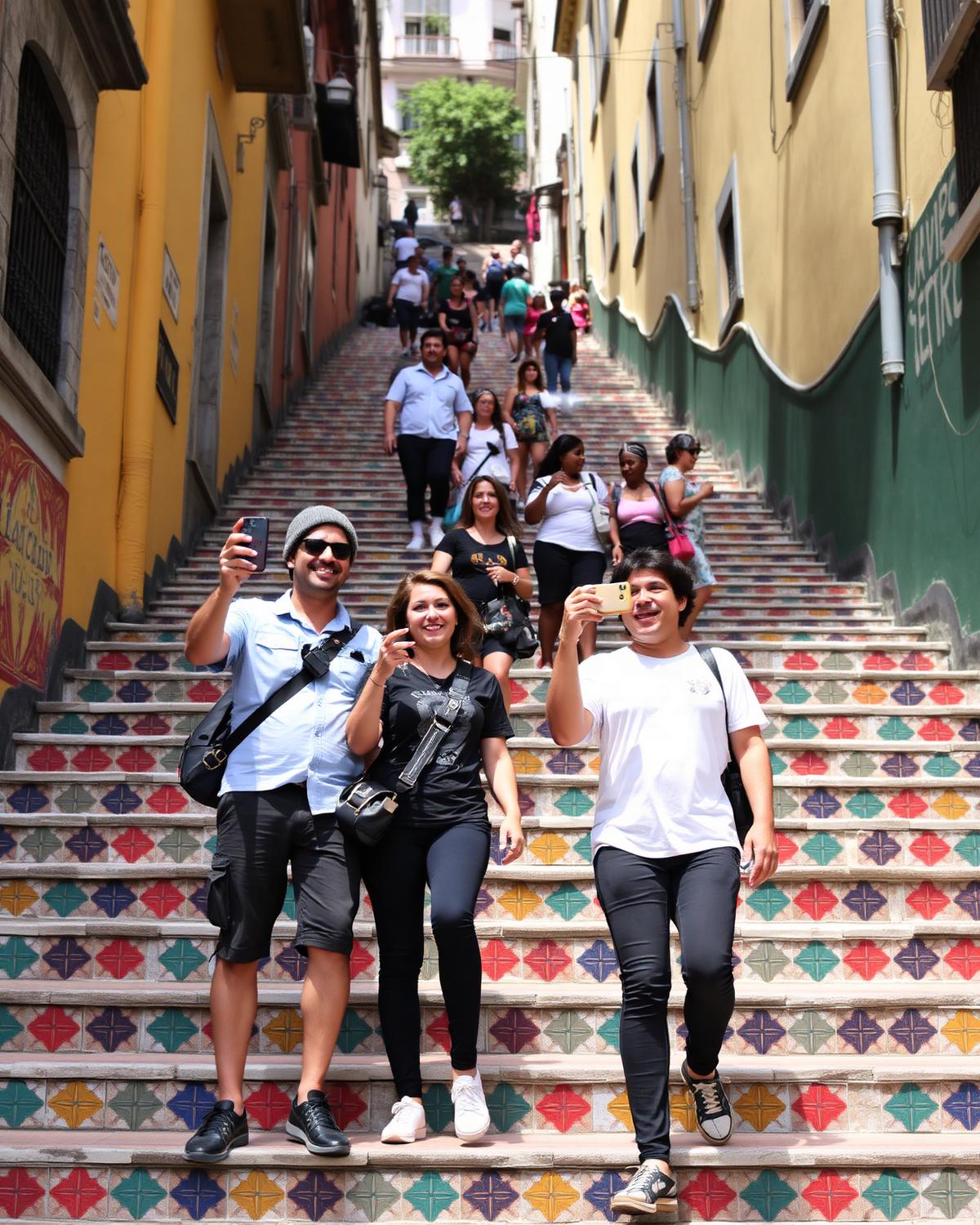 Selarón steps in Lapa